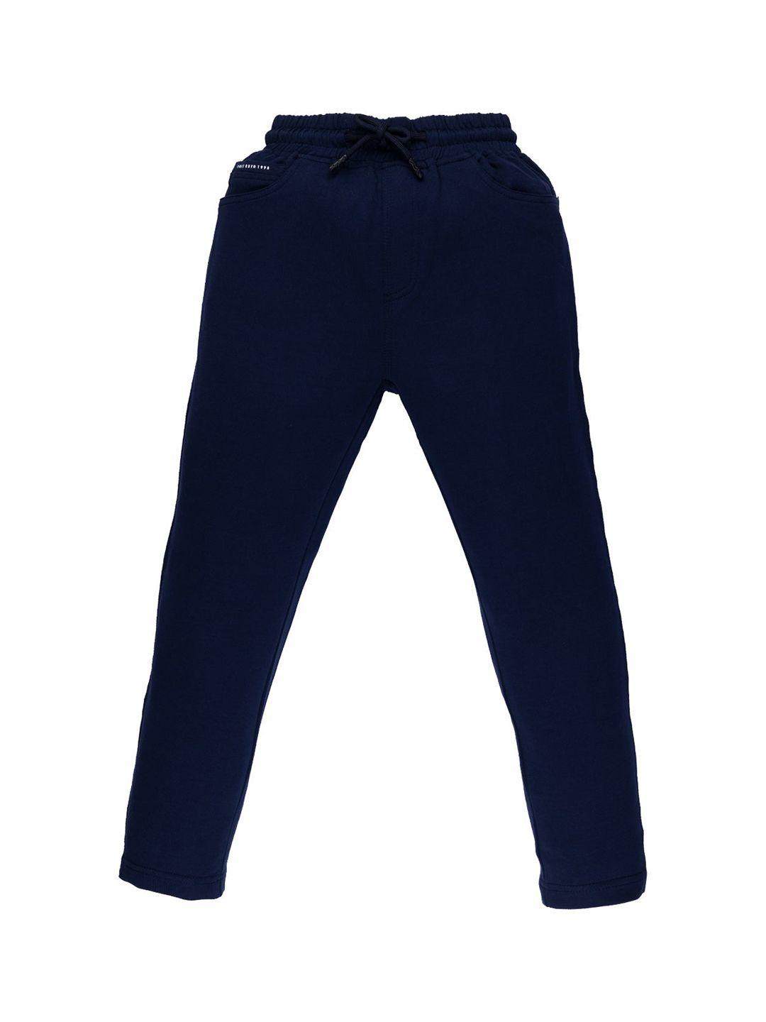 status quo boys navy track pants