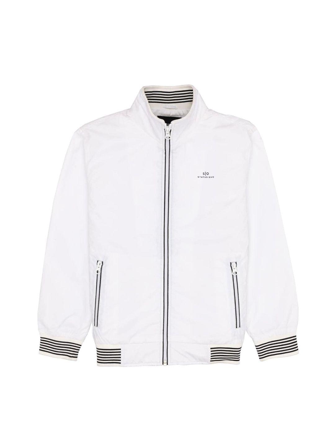 status quo boys stand collar bomber jacket