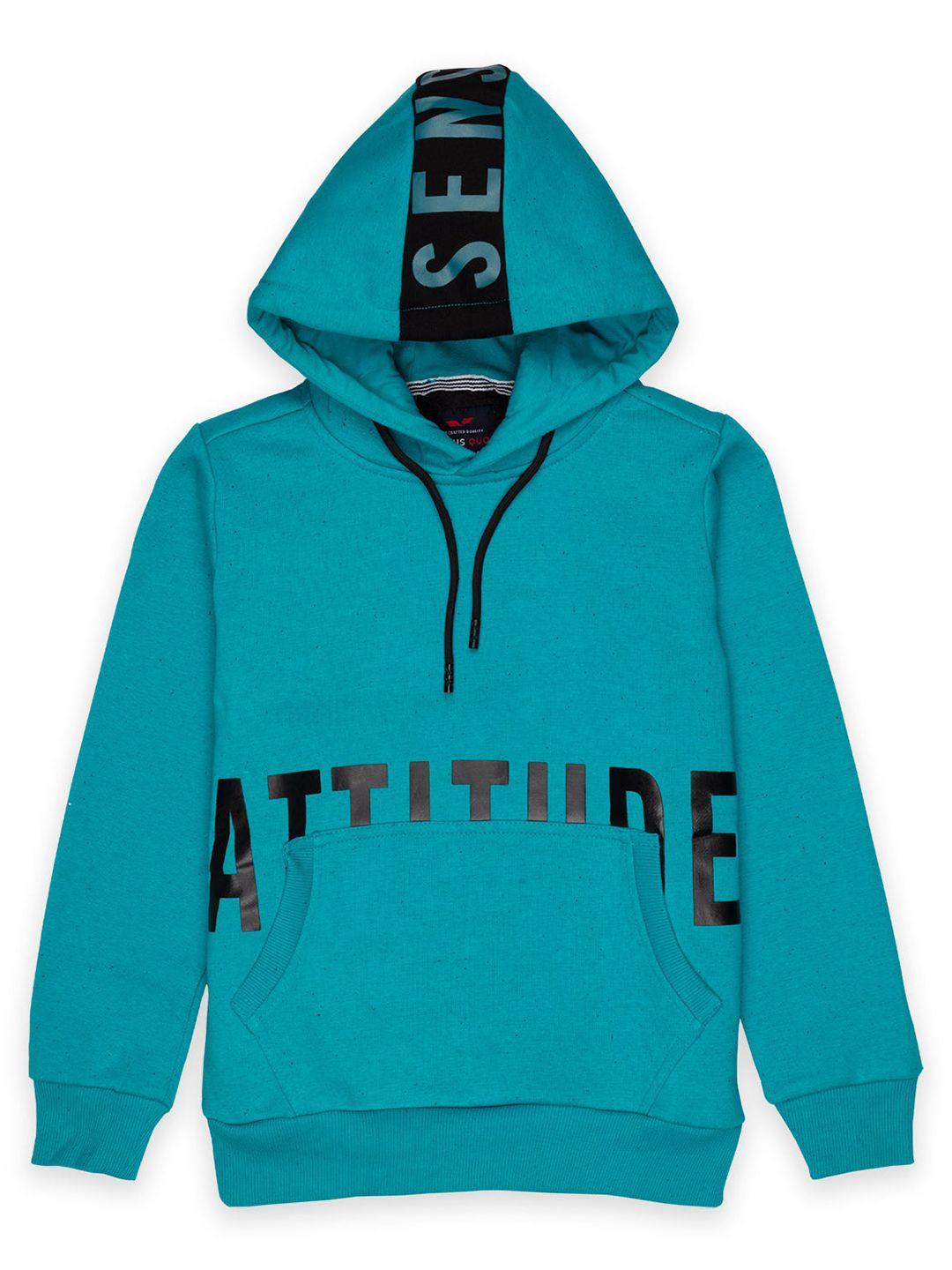 status quo boys teal sweatshirt