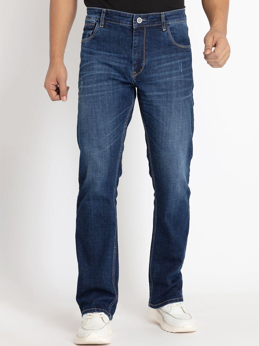 status quo men bootcut light fade stretchable jeans