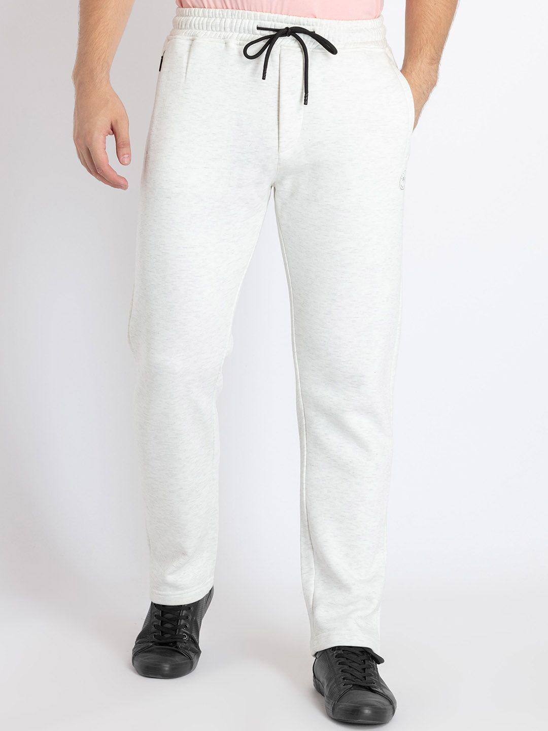 status quo men mid-rise track pants