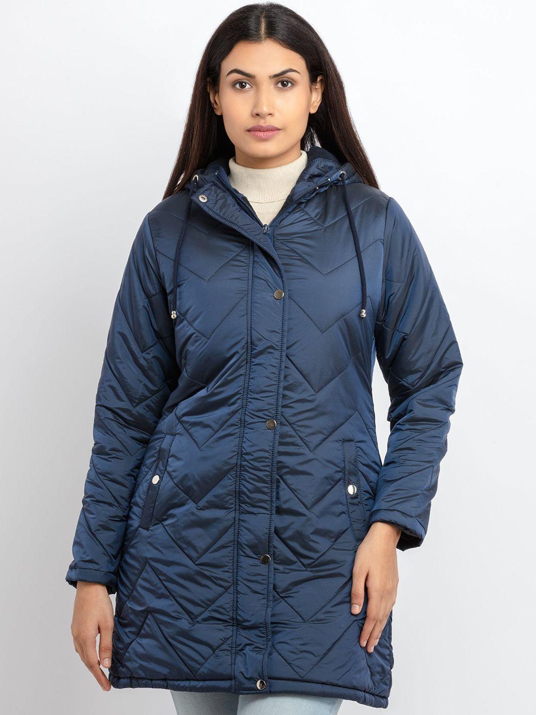 status quo women longline padded jacket