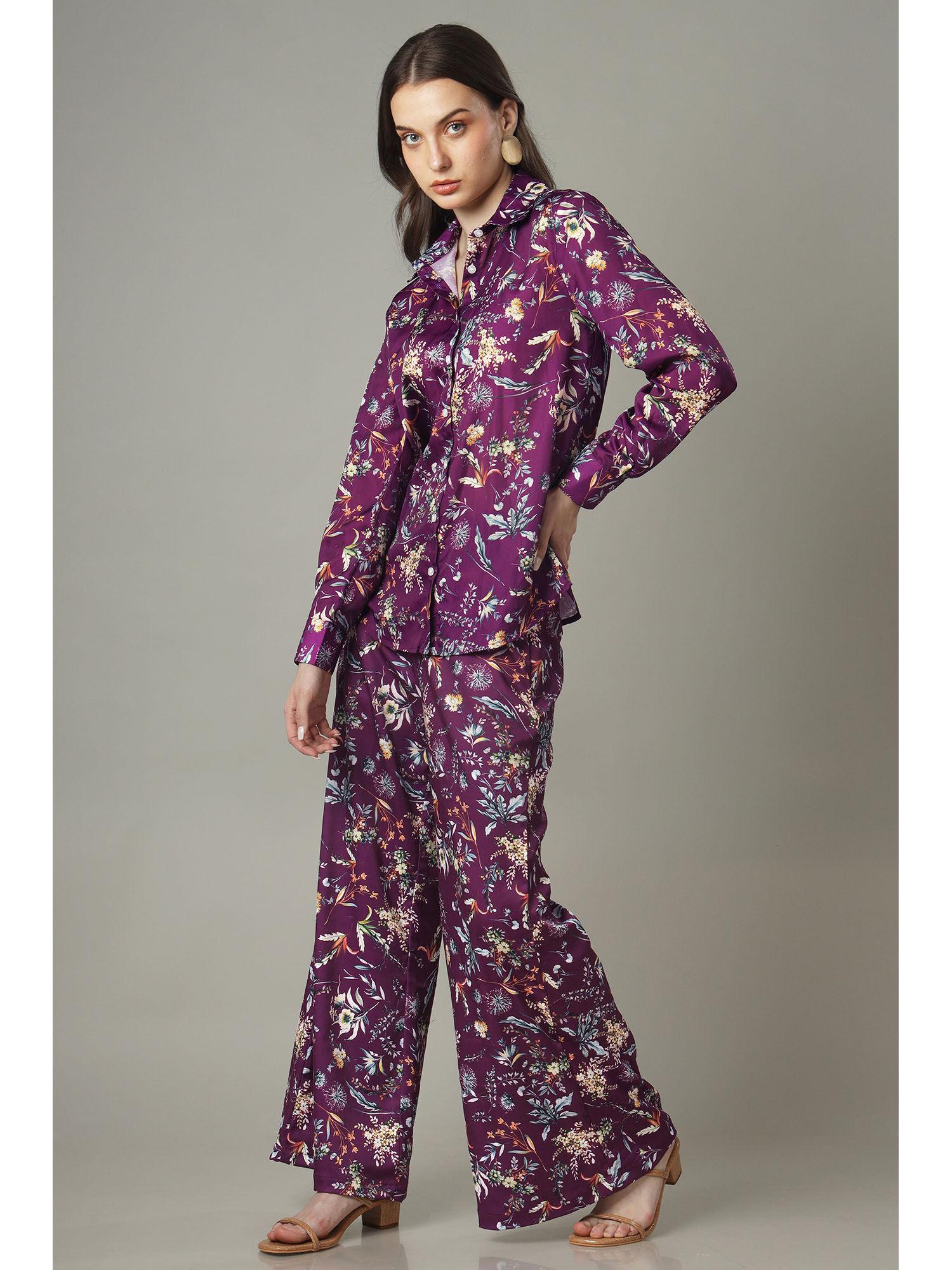 stay in vogue with our floral co-ord for women (set of 2)