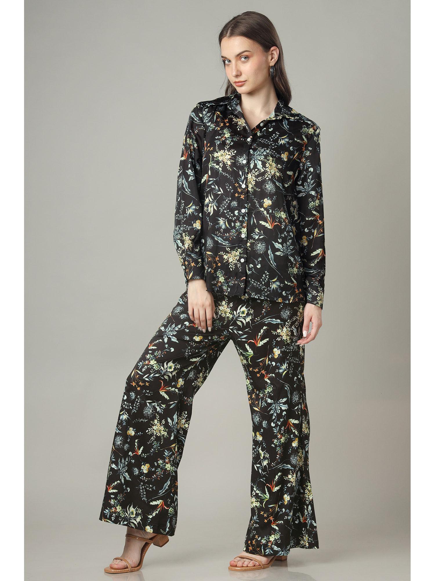 stay in vogue with our floral co-ord set for women (set of 2)