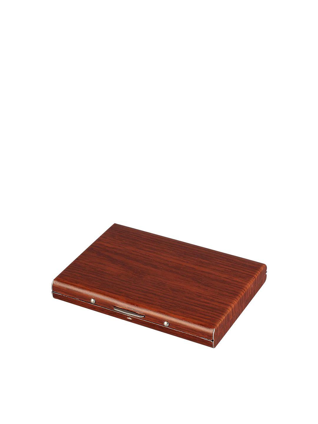 stealodeal brown printed card holder