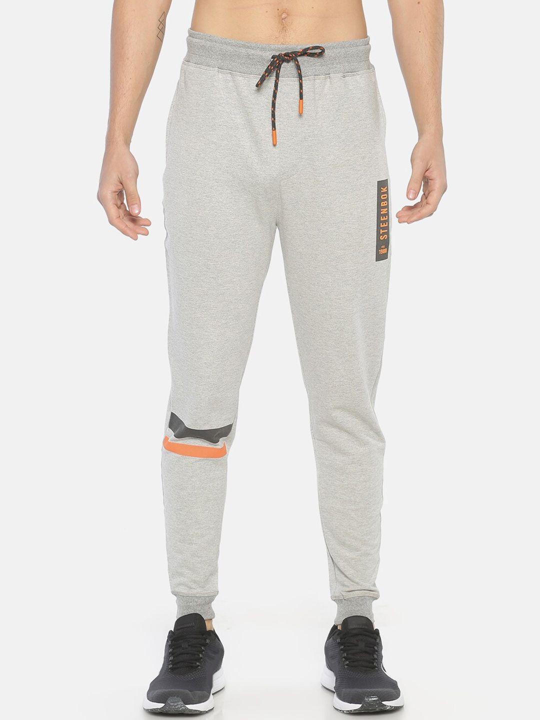 steenbok men pure cotton straight-fit joggers