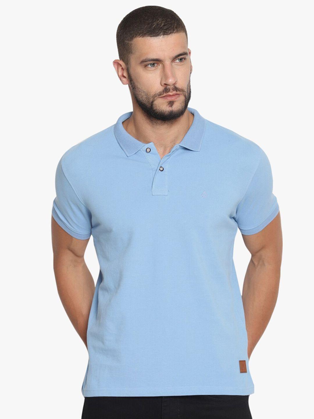 steenbok polo collar cotton t-shirt