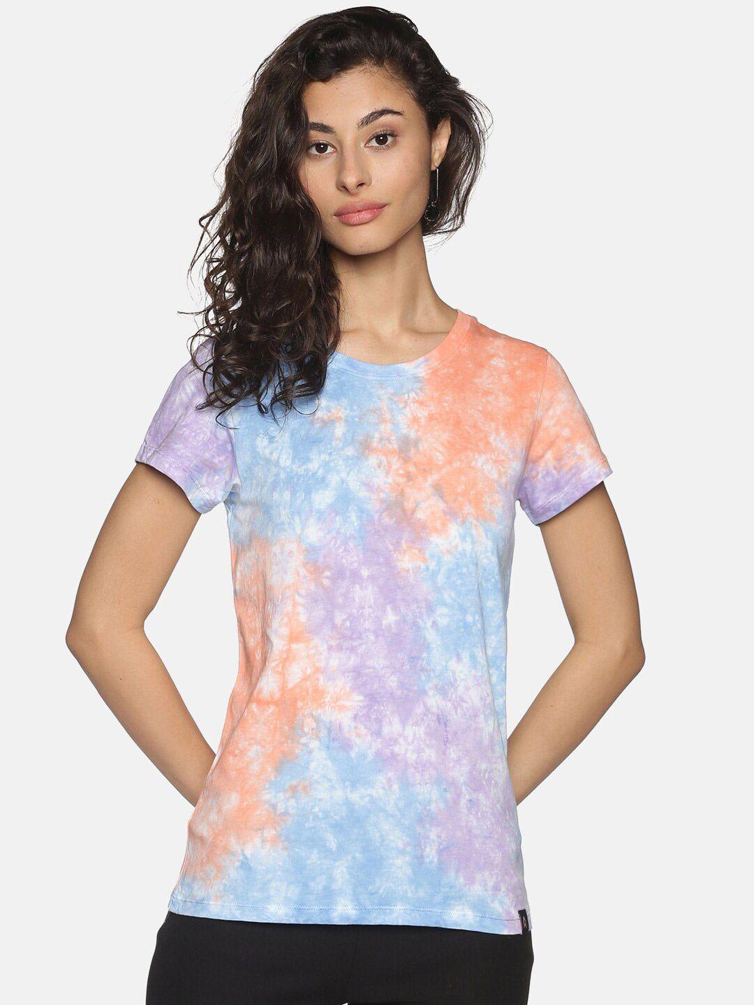 steenbok women multicoloured tie and dye dyed t-shirt