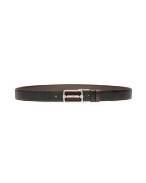 steff reversible belt with branded buckle