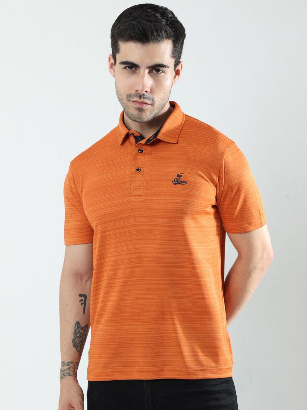 stellers polo collar short sleeves t-shirt