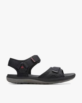 step beat sun sandals with velcro closure