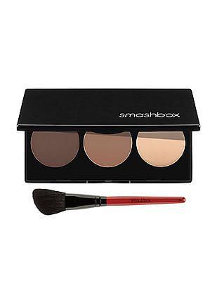 step-by-step contour kit - brown