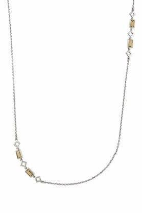 sterling silver citrine chain necklace