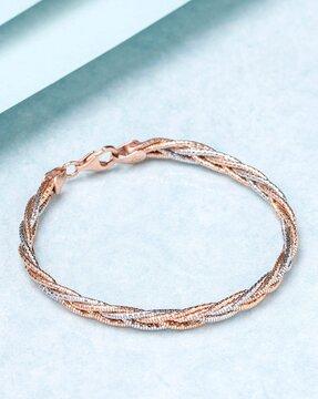 sterling silver entangled bracelet