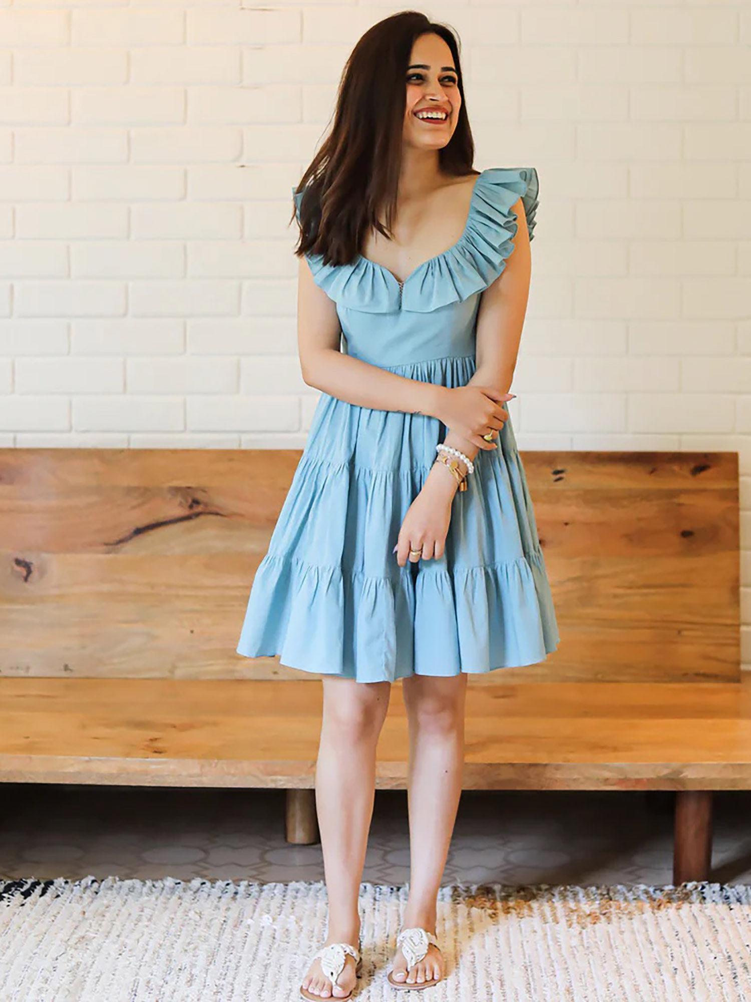 sterling light blue dress