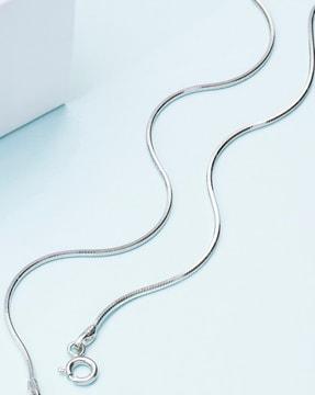 sterling silver cord anklets