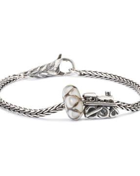 sterling silver interrail bracelet