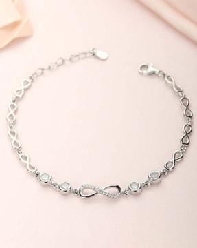 sterling silver link bracelet