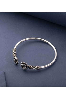 sterling silver rose bracelet