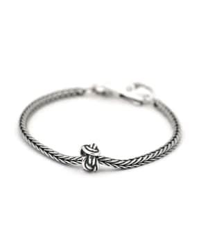 sterling silver savoy knot bracelet