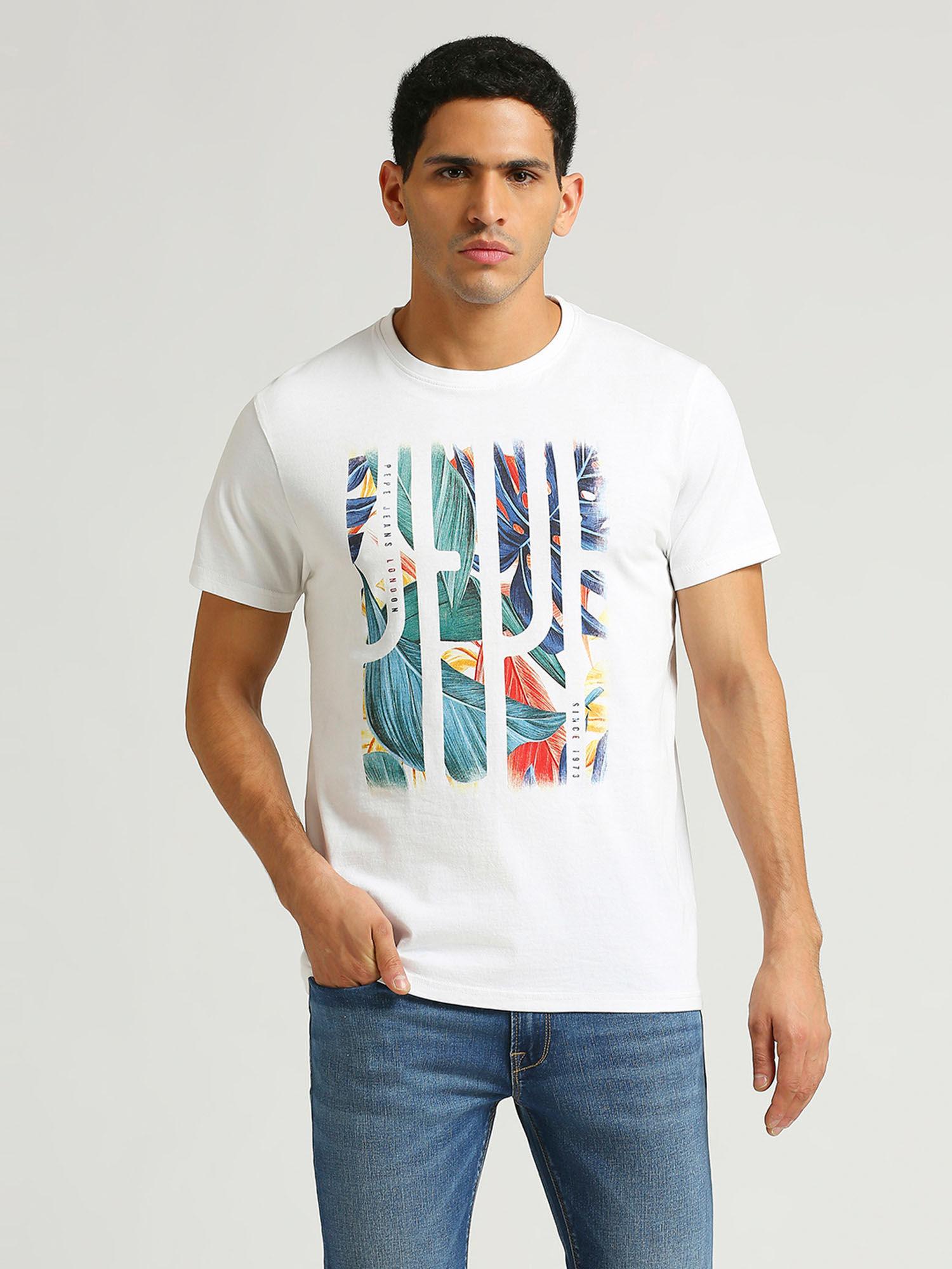 sterling tropical printed t-shirt