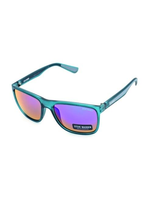 steve madden multi square uv protection sunglasses for men