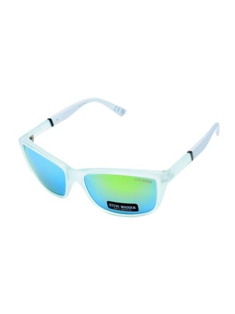 steve madden multi square uv protection sunglasses for men