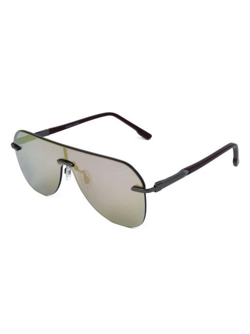 steve madden sm1014gun133140 shield sunglasses for men