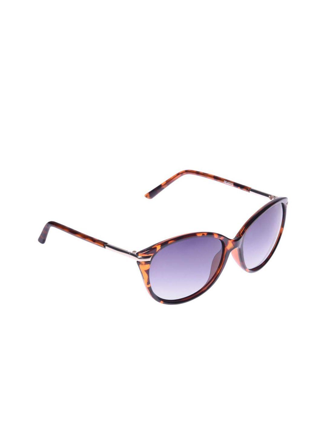 steve madden women purple round sunglasses sm894123tort