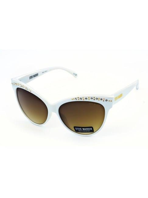 steve madden yellow cat eye uv protection sunglasses for women