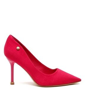 stilettos style shoes with suede upper