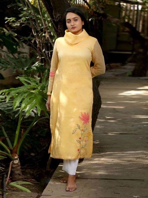 stitched poetry dopehri kurti