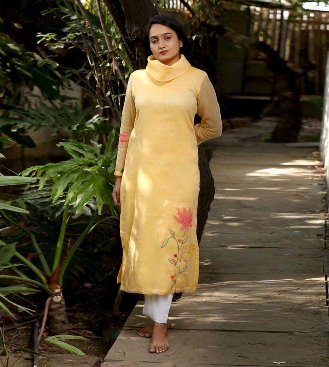 stitched poetry dopehri kurti