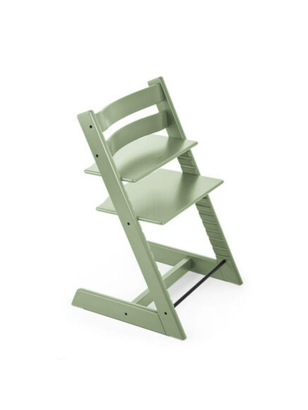 stokke infants green solid tripp trapp high chair