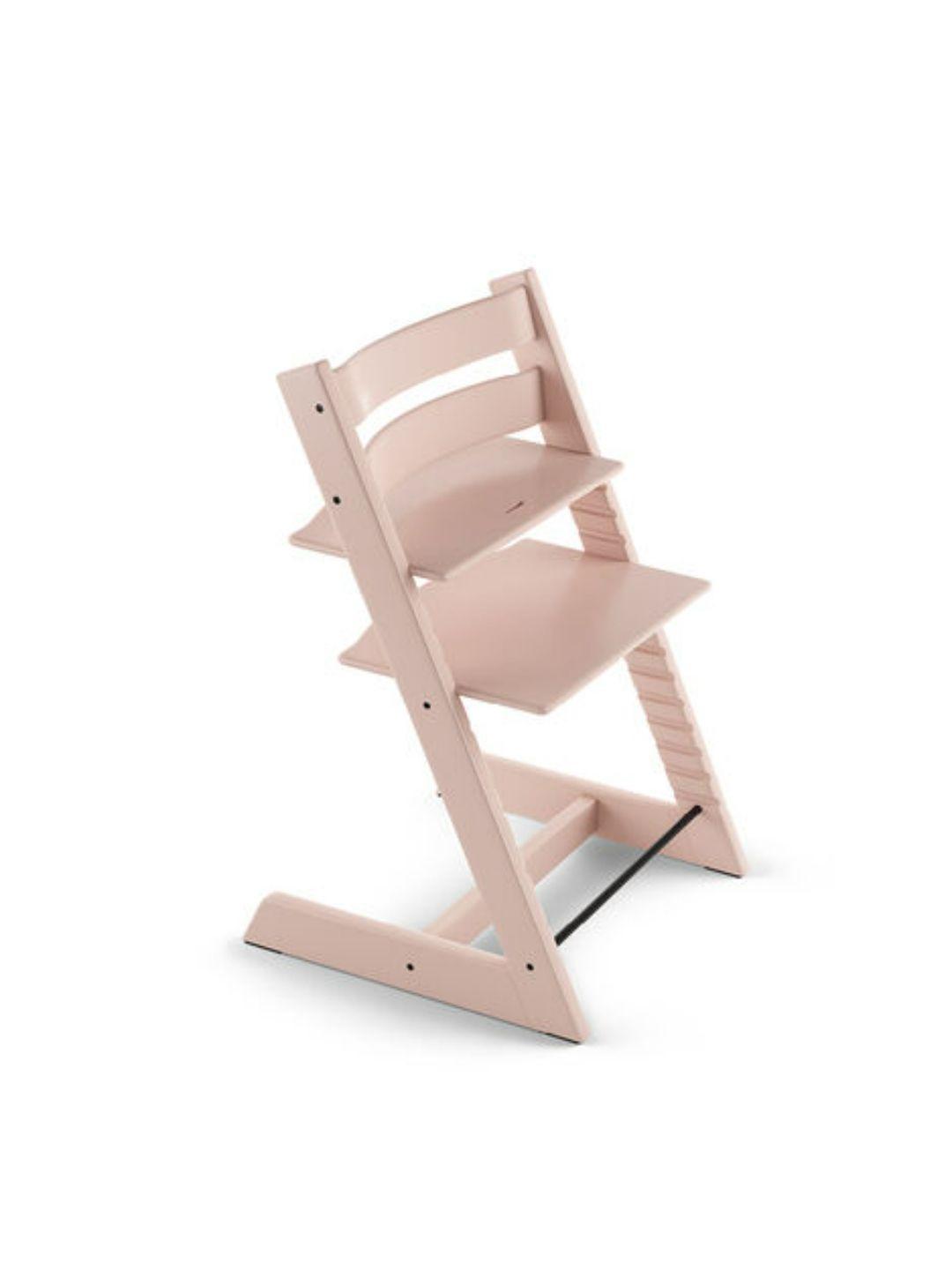 stokke infants pink solid tripp trapp high chair