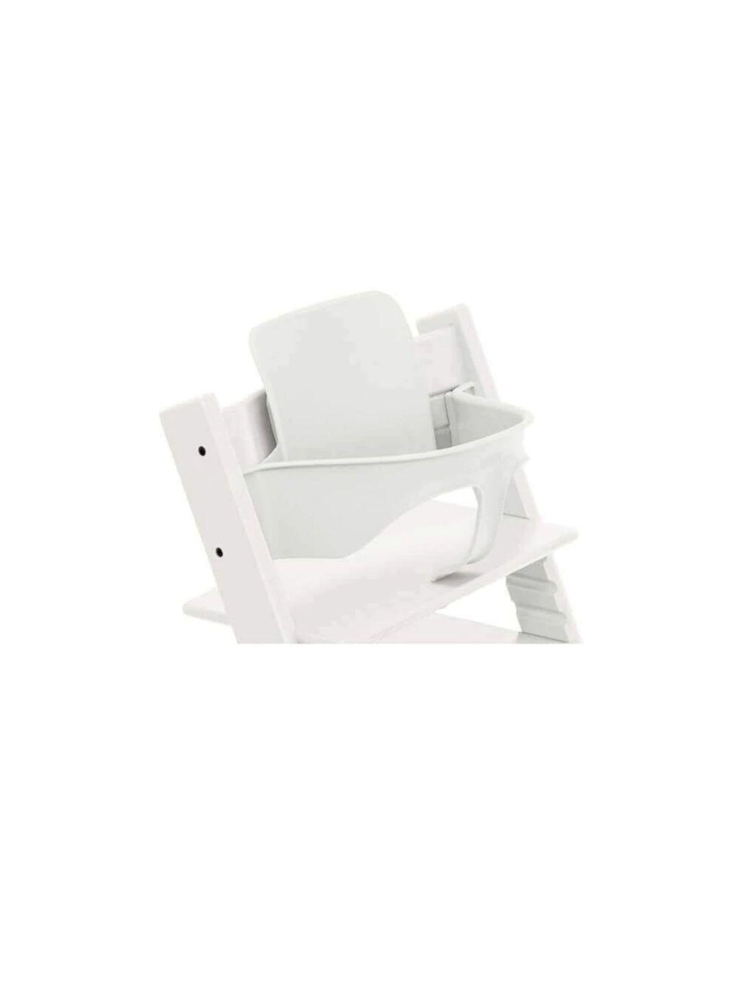 stokke kids white solid tripp trapp babyset