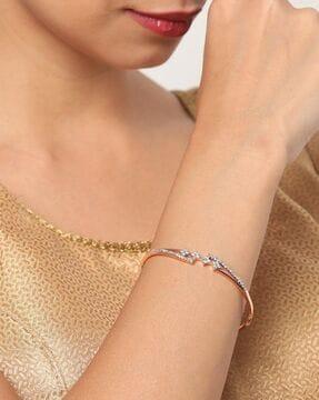 stone-studded bracelet