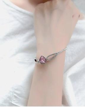 stone-studded bracelet