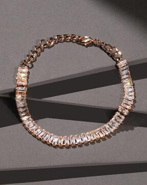 stone-studded wrap bracelet