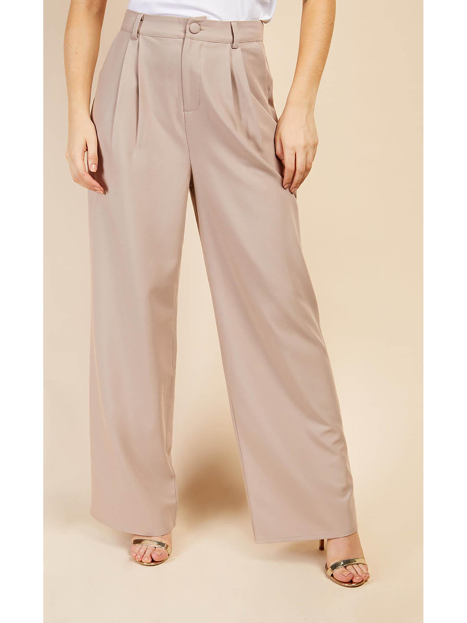 stone wide leg trouser by vogue williams