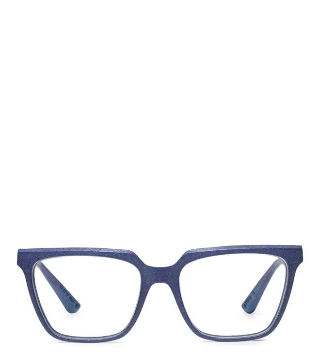 stones 3d april navy 3d printed polyamide cat eye eyewear frames for women