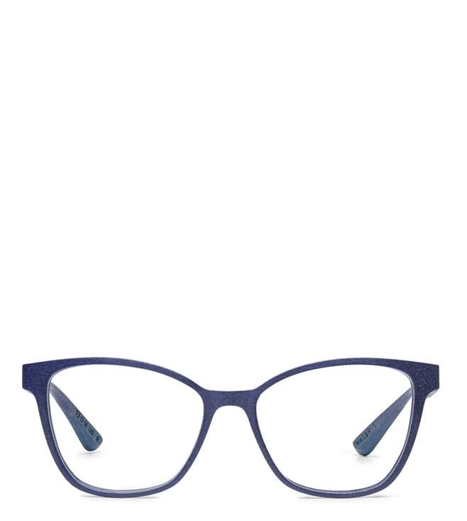 stones 3d walsh navy 3d printed polyamide cat eye eyewear frames for women