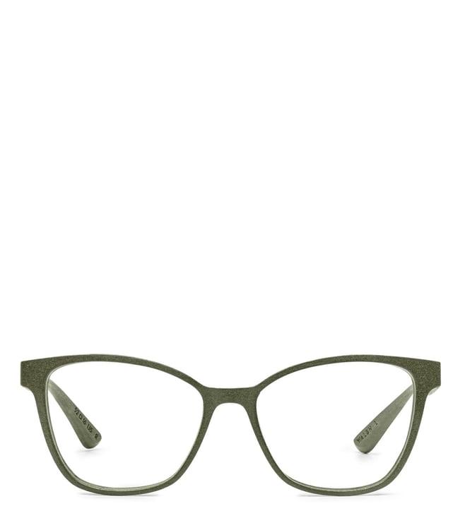 stones 3d walsh olive 3d printed polyamide cat eye eyewear frames for women