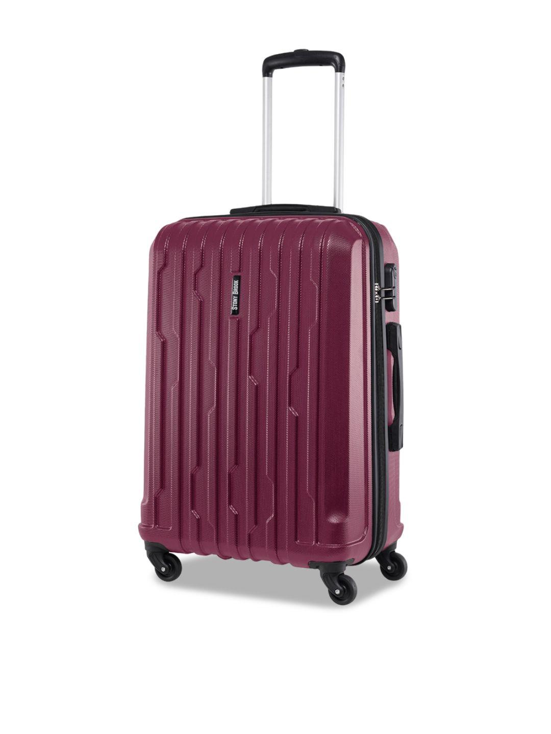 stony brook by nasher miles hard-sided large trolley suitcase