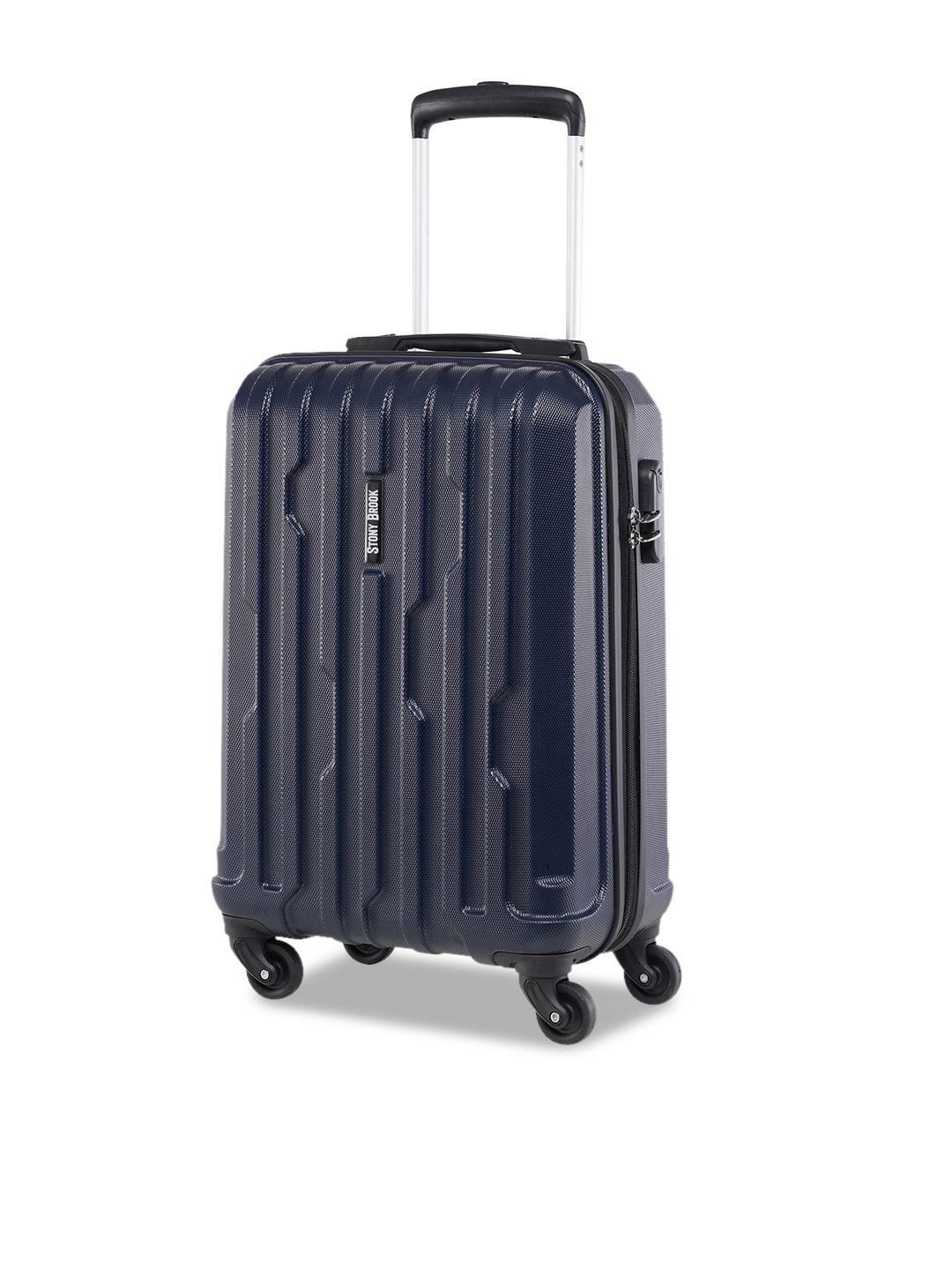 stony brook by nasher miles storm hard-sided cabin trolley suitcase