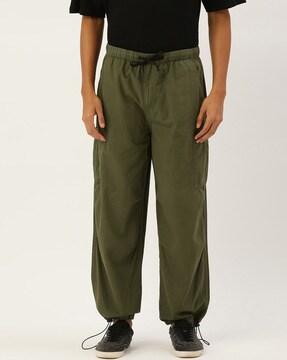 straight fit cargo jogger pants