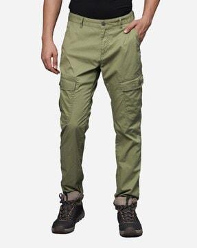 straight fit cargo jogger pants