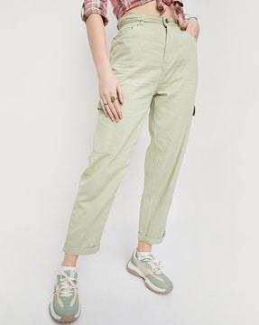 straight fit cargo pants