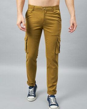 straight fit cargo pants