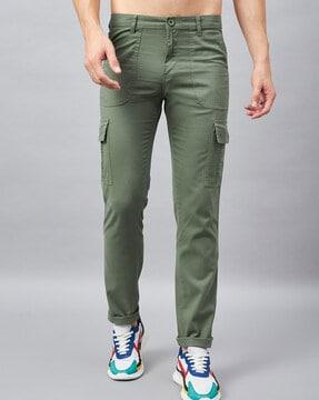 straight fit cargo pants